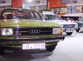 Audi Sonderausstellung 40 Jahre Audi 100